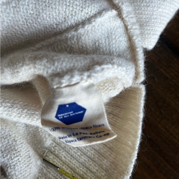 IOAN Undyed Alpaca Cardigan XS - Picture 9 of 12